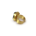 Anillo Turmalina negra