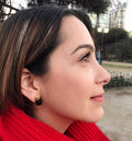 Aretes Turmalina Negra