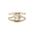 Brazalete Drusa cuarzo cristal