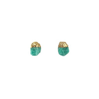 Raw Amazonite Earrings 